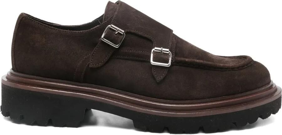 Marechiaro 1962 Suède gespschoenen Bruin