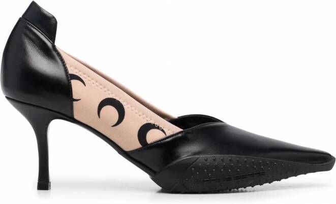 Marine Serre Pumps met maanprint Beige