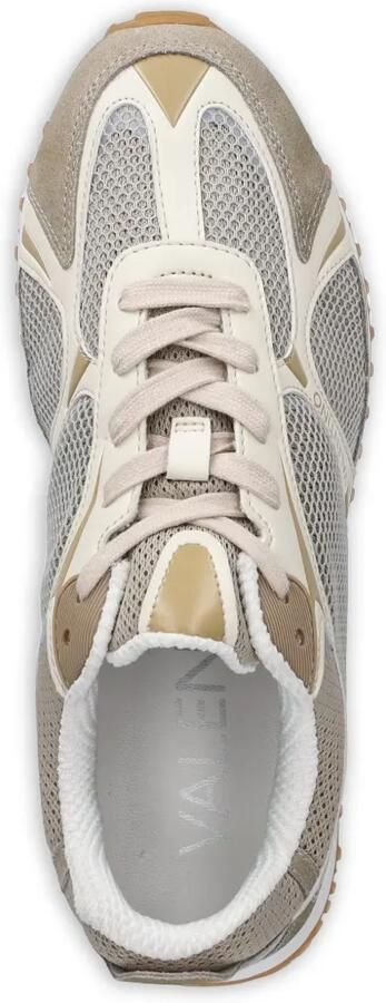 MARIO VALENTINO Sneakers met mesh vlakken Beige - Foto 4