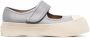 Marni Leren Mary Jane sneaker Gray Dames - Thumbnail 2