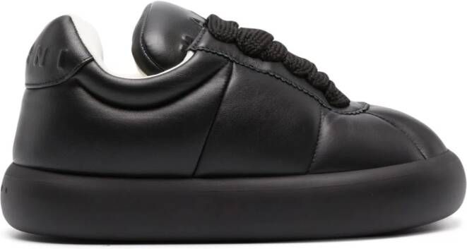 Marni BigFoot 2.0 padded leather sneakers Zwart