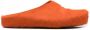 Marni Fussbett Sabot slippers met kalfshaar Oranje - Thumbnail 2