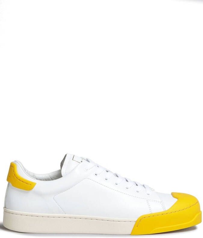 Marni Sneakers met contrasterende neus Wit