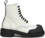 Marni Dada Army leren combat boots Wit - Thumbnail 1