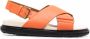 Marni Fussbett sandalen Oranje - Thumbnail 1
