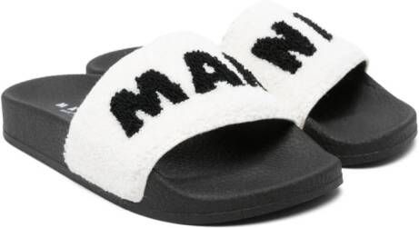Marni Kids Sokken met logo Wit