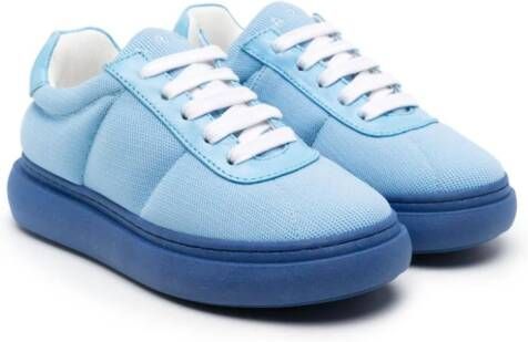 Marni Kids Tweekleurige sneakers Blauw