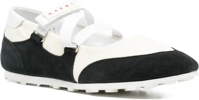 Marni Ballerina's met ronde neus Zwart - Foto 2