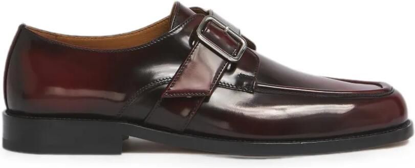Marni Bambi leren gespschoenen Rood