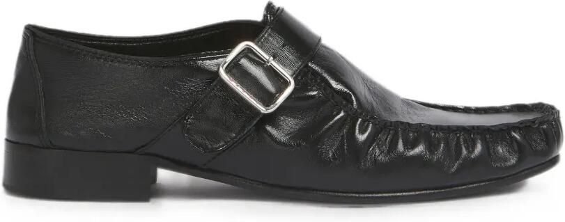 Marni Barry leren loafers Zwart