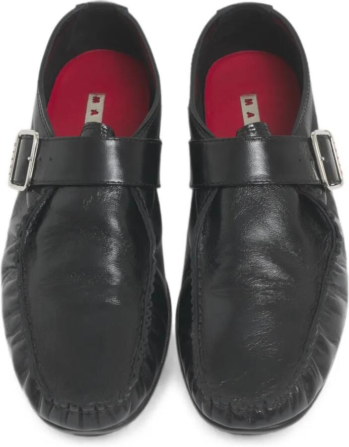 Marni Barry leren loafers Zwart - Foto 2