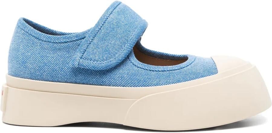 Marni Denim sneakers Blauw