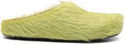 Marni Fussbet Sabot slippers Groen