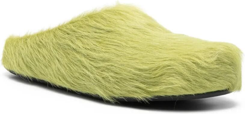 Marni Fussbet Sabot slippers Groen - Foto 3