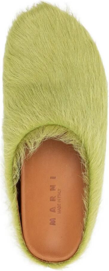 Marni Fussbet Sabot slippers Groen - Foto 2