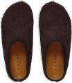 Marni Fussbett kalfsleren sabot Bruin - Bruin