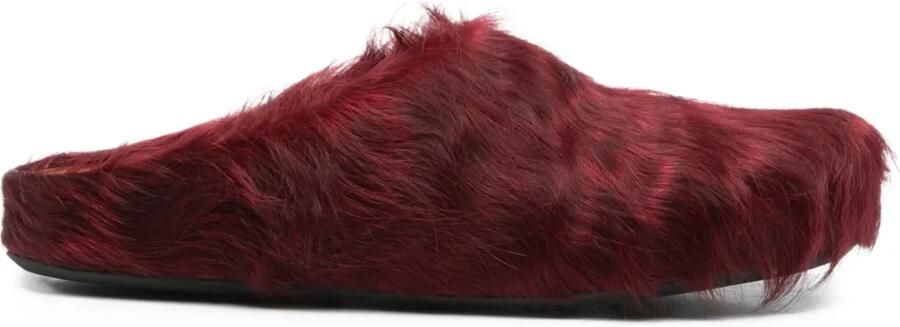 Marni Fussbett slippers Rood