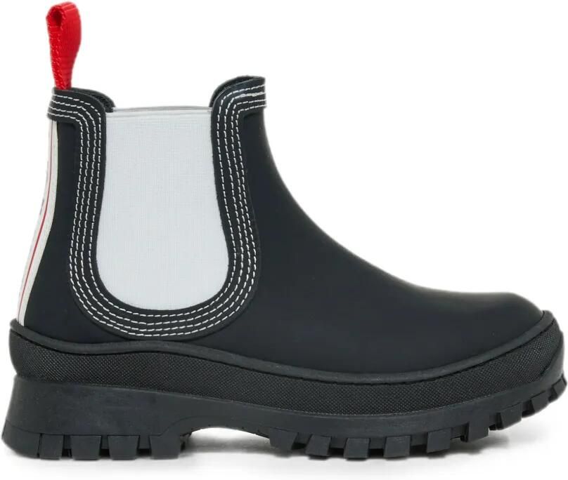 Marni Kids Enkellaarzen met logopatch Zwart - Foto 3