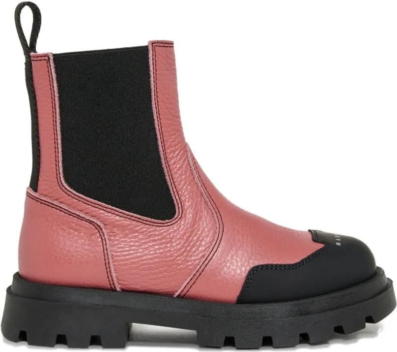 Marni Kids Enkellaarzen met rits Roze - Foto 4