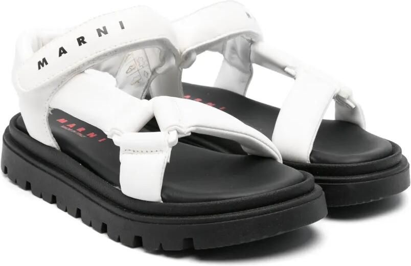 Marni Kids Leren sandalen Wit