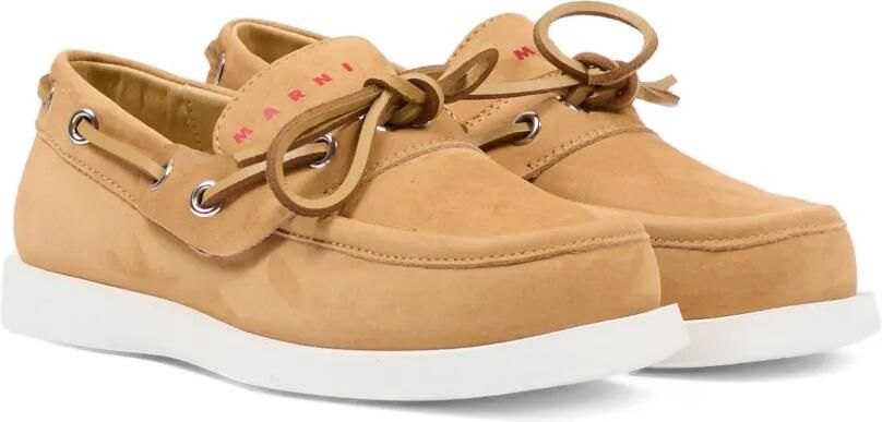 Marni Kids Loafers met veters Beige - Foto 2
