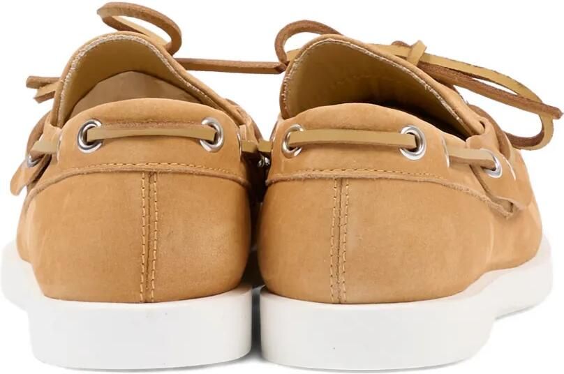 Marni Kids Loafers met veters Beige - Foto 3