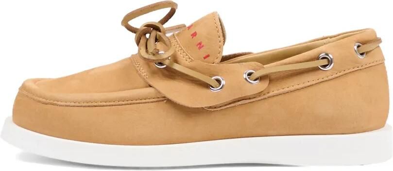 Marni Kids Loafers met veters Beige - Foto 5
