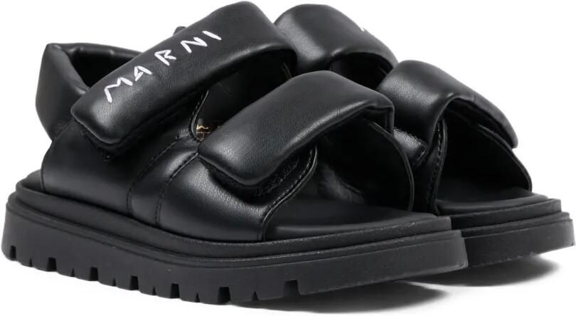Marni Kids Sandalen met bandje Zwart
