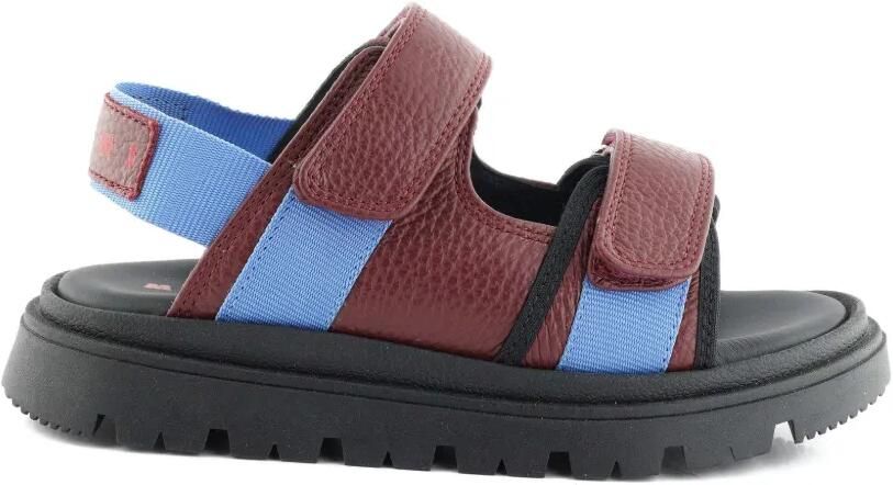 Marni Kids Sandalen met logobandje Rood