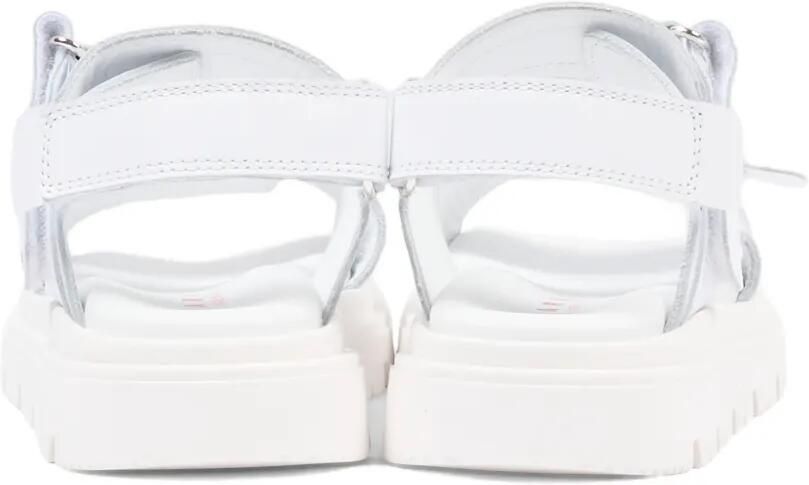 Marni Kids Sandalen met logobandje Wit - Foto 3