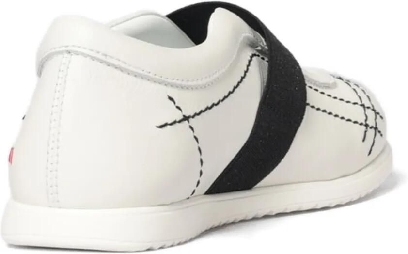 Marni Kids Sneakers met elastische band en contrasterend stiksel Beige - Foto 2