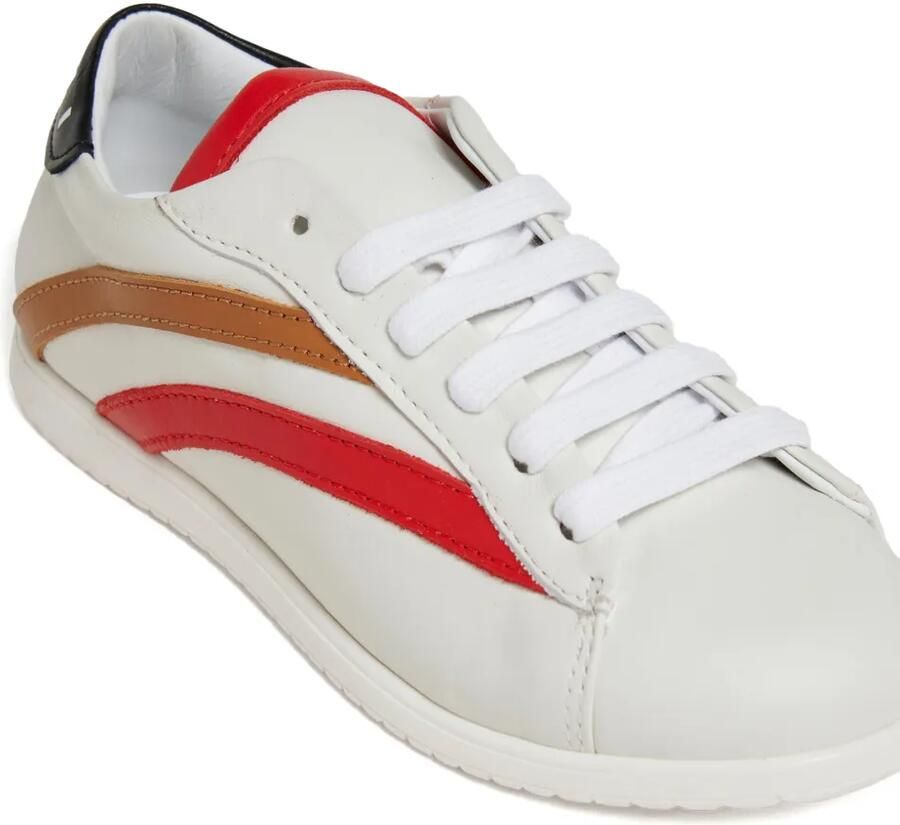 Marni Kids Sneakers met streepdetail Wit