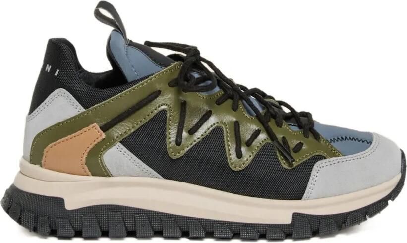Marni Kids Sneakers met veters Zwart