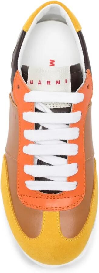 Marni Kids Sneakers met vlakken Beige - Foto 3