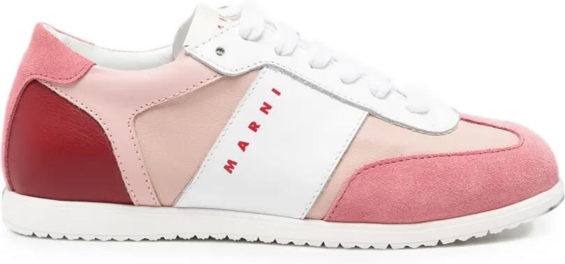 Marni Kids Sneakers met vlakken Roze