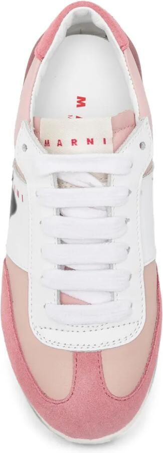 Marni Kids Sneakers met vlakken Roze - Foto 3