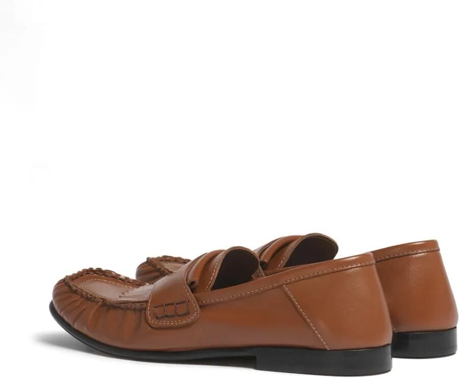 Marni Loafers met logo en franje Bruin - Foto 2