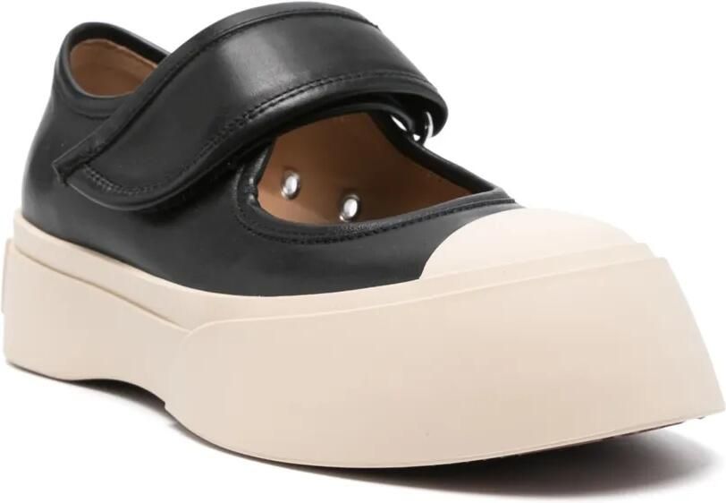 Marni Mary Jane ballerina's Zwart - Foto 3