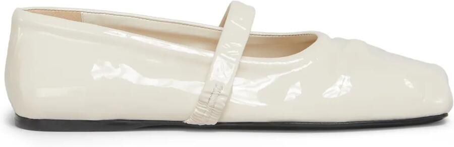 Marni Mary Jane lakleren pumps Wit