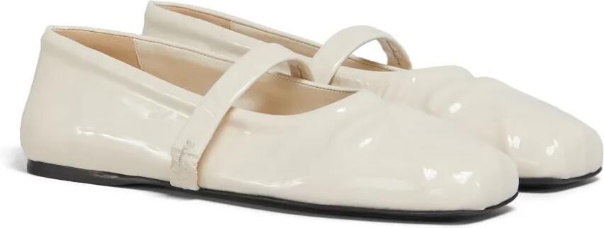 Marni Mary Jane lakleren pumps Wit - Foto 4