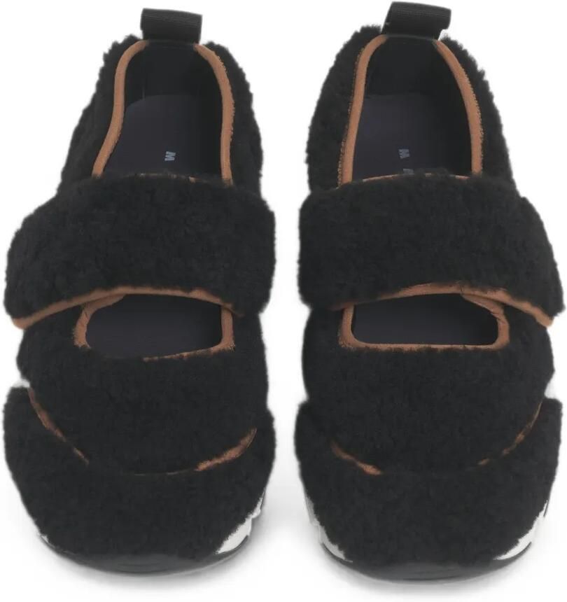 Marni Mary Jane lammy hardloop sneakers Zwart - Foto 2