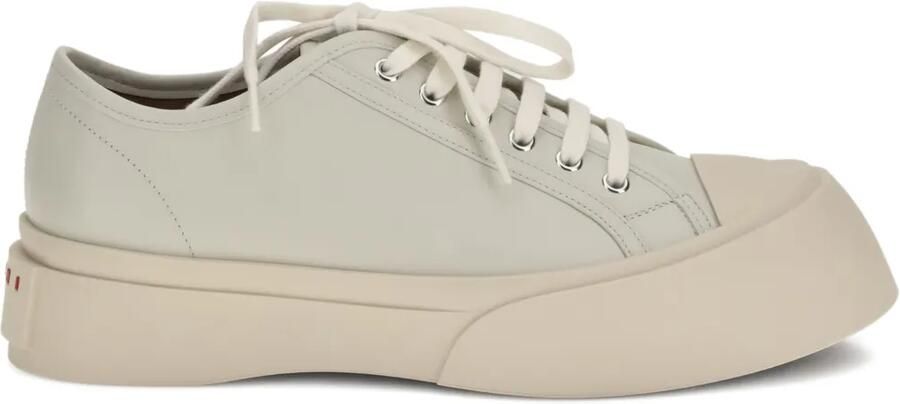 Marni Pablo nappaleren sneakers Beige