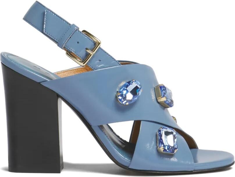 Marni Sandalen met gekruiste bandjes Blauw