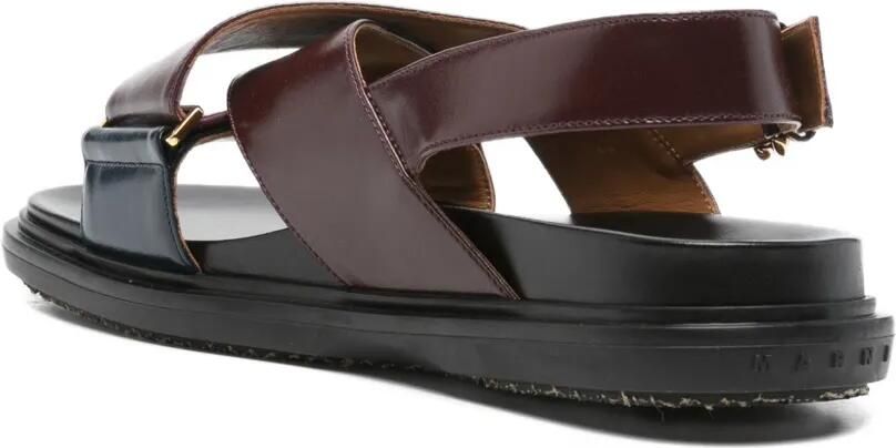 Marni Sandalen met gekruiste bandjes Rood - Foto 3