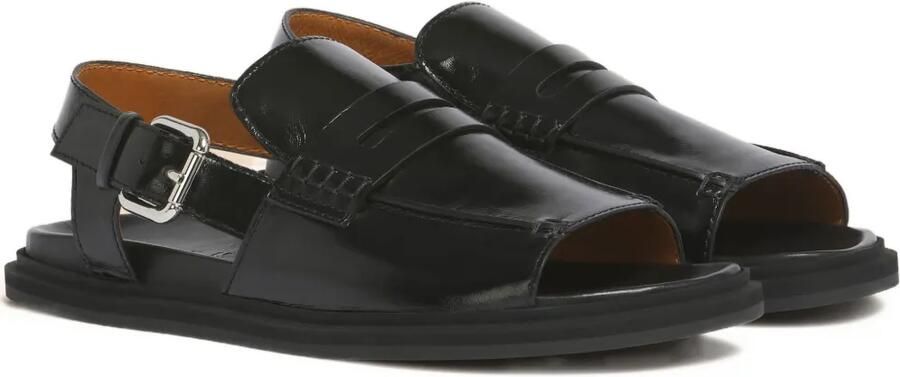 Marni Sandalen met gesp-detail Zwart