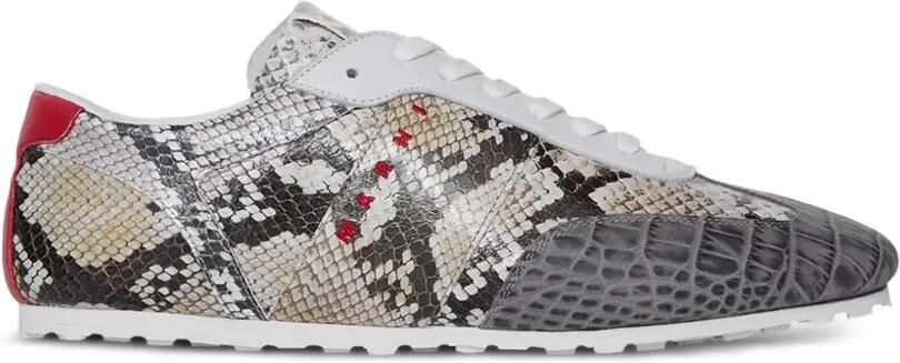 Marni Sneakers met dierenprint Grijs
