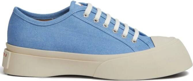 Marni Pablo low-top canvas sneakers Blauw