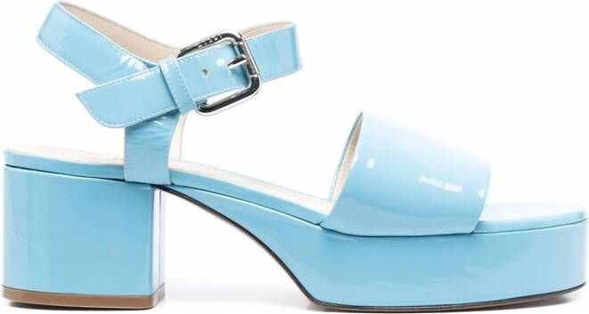 Marni Sandalen met blokhak Blauw