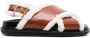 Marni Slingback sandalen met open neus Bruin - Thumbnail 2