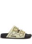 Marni Slippers met dubbele bandjes Beige - Thumbnail 1